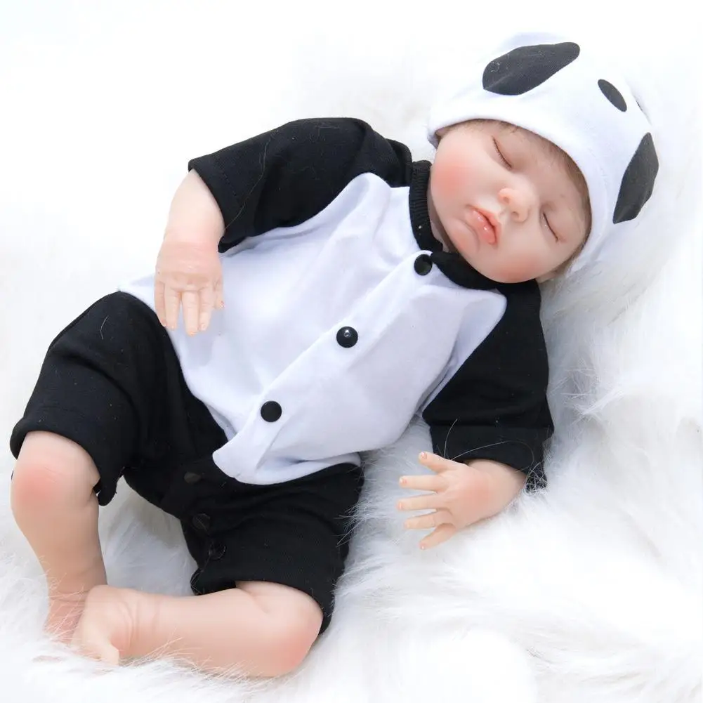 

55cm Simulation Rebirth Baby Doll Toy Doll Soft Silicone Christmas Gift