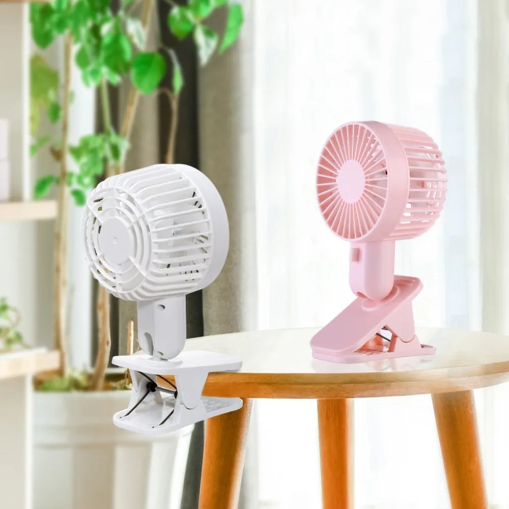 

Powerful Double Blades USB Desk Fan Electric Desktop Computer Fan Desktop Cooling Fan Cooler Plastic Air Conditioning