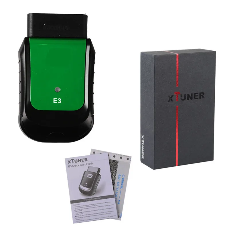 

Passenger Car Windows application troubleshooting XTUNER E3 10 Wireless OBDII Diagnostic Tool Support Multi-Languages
