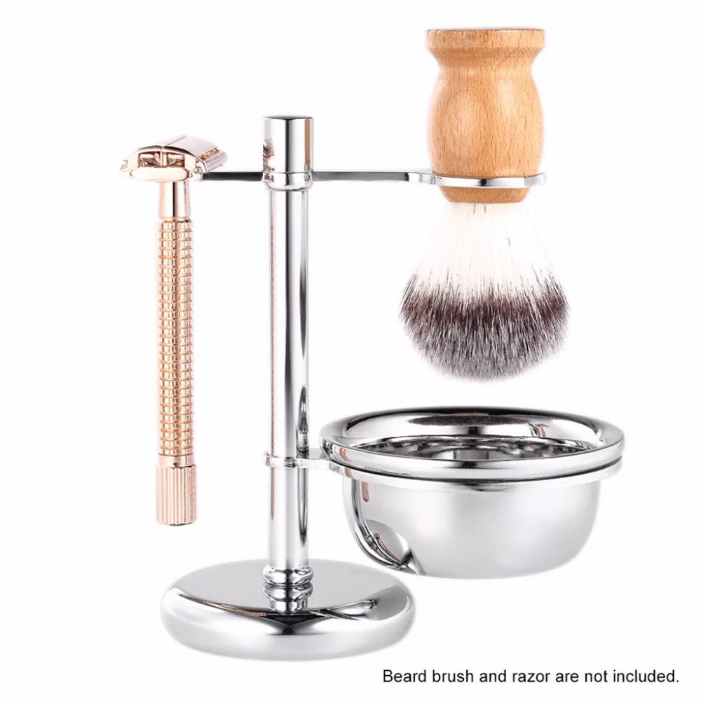 

2 in1 Shaving brush Stand Shaver Bowl Razor Beard Clean Mug Shaver Holder Kits High Quality 1 Set
