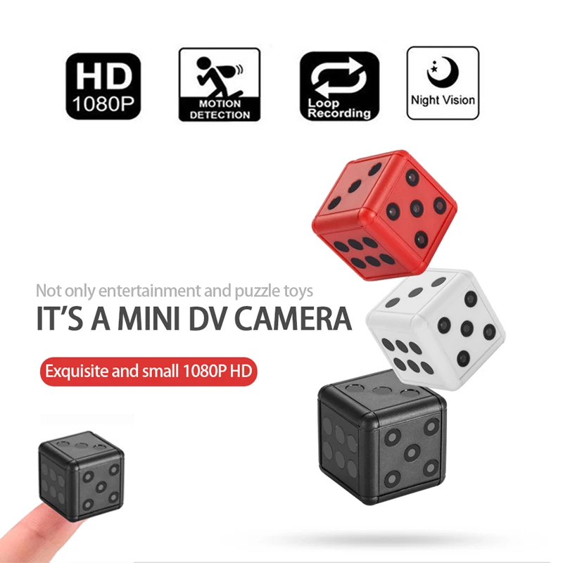 

1080P Mini Camera Invisibe Night Vision Mini Camcorder Outdoor DV Voice Video Recorder Action Camera home Surveillance Camera