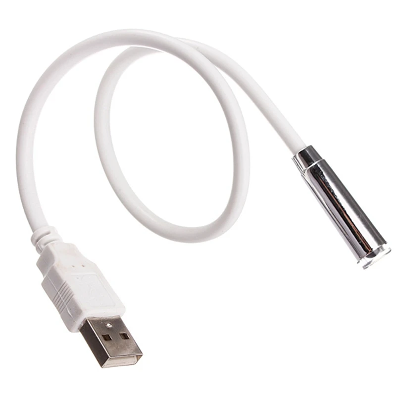 Гибкая Портативный Ночь Лампа для чтения Mini USB светодиодный свет факела фонарик
