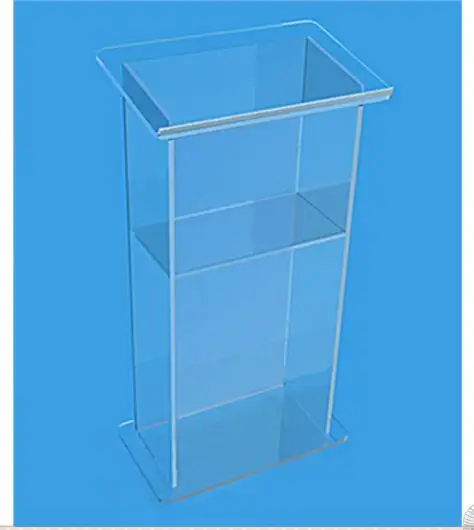 clear acrylic lectern for meeting clear perspex rostrum podium lectern  decoration table furniture plexiglass