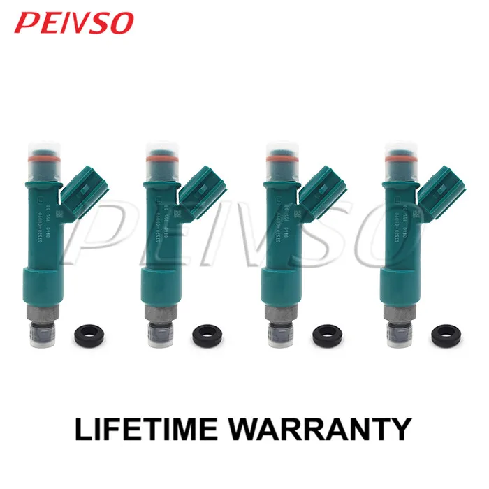 

PEIVSO 4pcs 23250-0H060 23209-0H060 Fuel Injector For TOYOTA JP BLADE 06~12 RUKUS 10~15 MARK X ZIO 07~13 ESTIMA 2006 2.4L 2AZFE