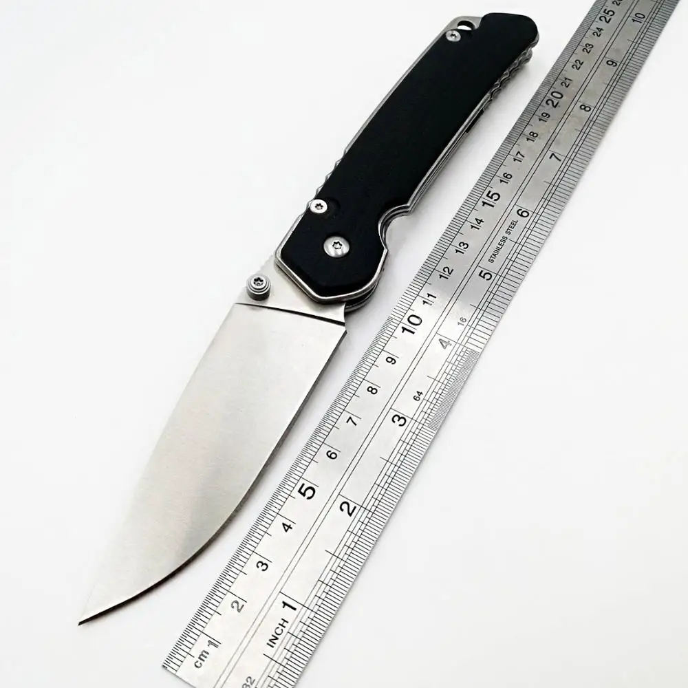 JSSQ медведь F95 Кабан Тактический складной нож D2 лезвие G10 Ручка Карманные наружные ножи выживания нож для охоты и кемпинга EDC инструмент - Цвет: Type B Knife