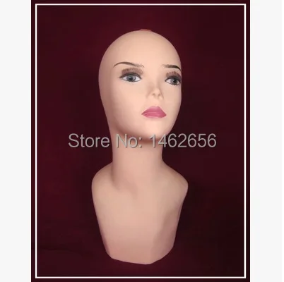 

Free Shipping!! New Skin Color Female Head Mannequin Women Manikin Head For Sale