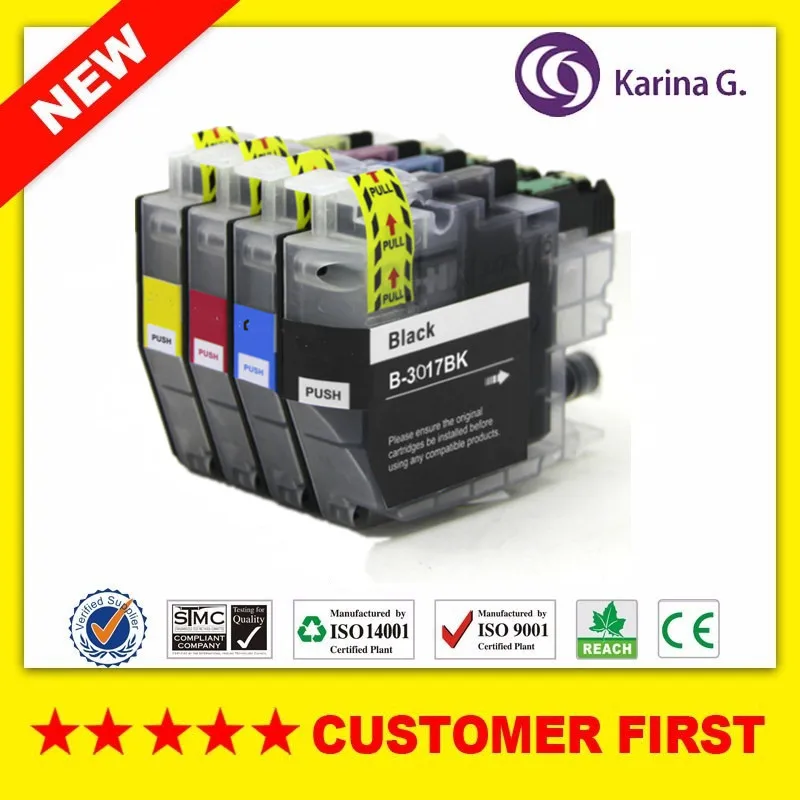 

Compatible for Brother LC3017 Ink Cartridge suit For Brother MFC-J5330DW MFC-J6530DW MFC-J6730DW MFC-J6930DW etc.