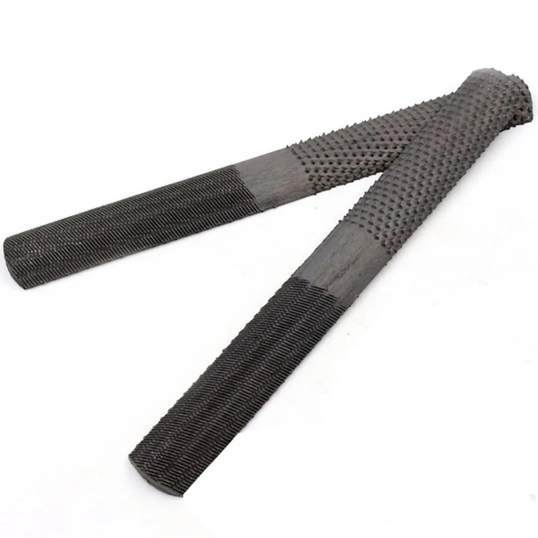 

4 In 1 Carbon Steel Mini Files Woodworking File Wood Rasp Files Hand Tool With Oxford cloth bag