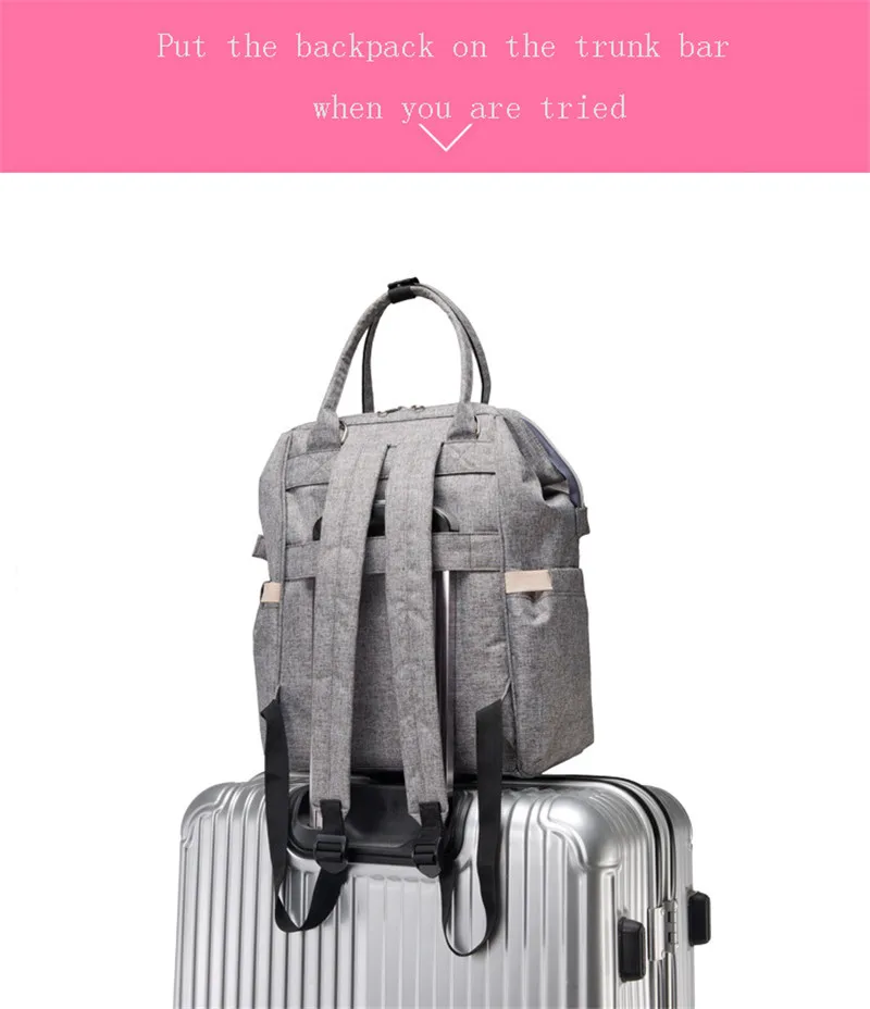 polyester Mummy backpack04