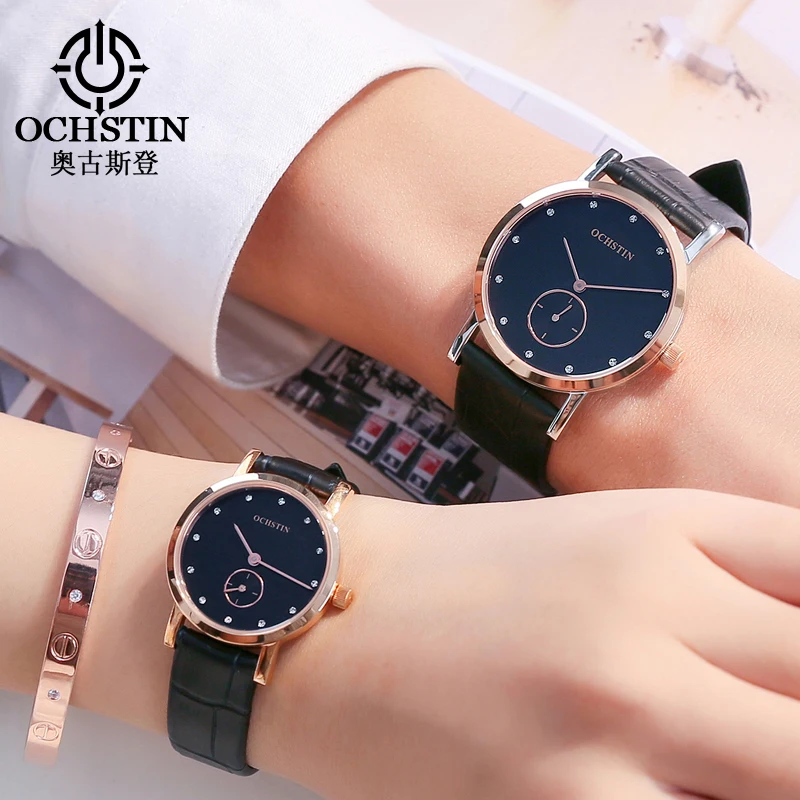 

2018 OCHSTIN Brand Luxury Women Watches Men Fashion Quartz Ladies Watch Women Lovers Wrist Watch Clock Male Relogio Feminino