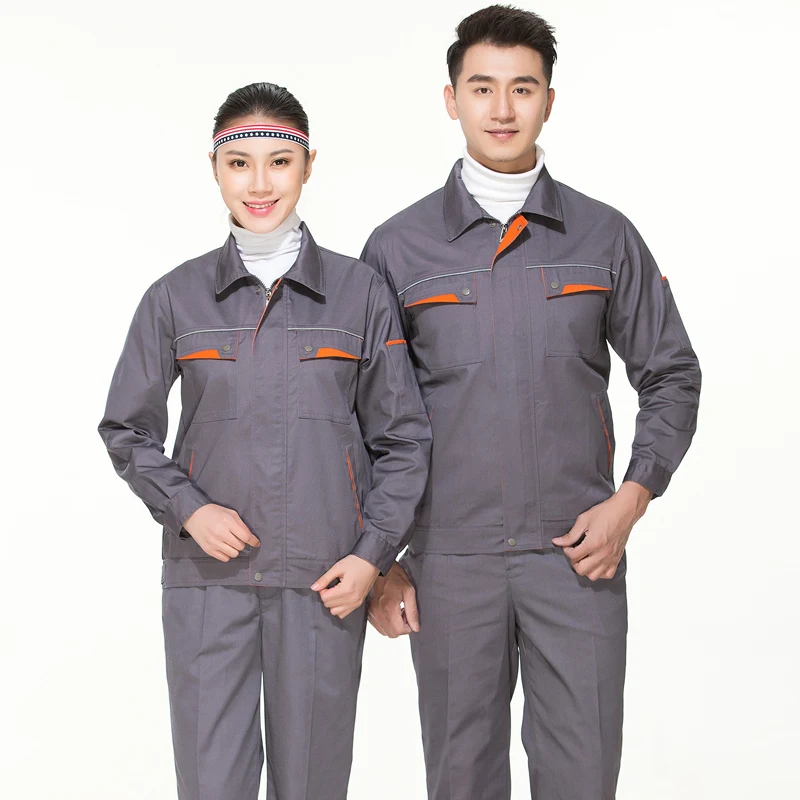 working clothes men woman Welding machine repair large size Coveralls stitching protective safety work jacket cleaning uniform
