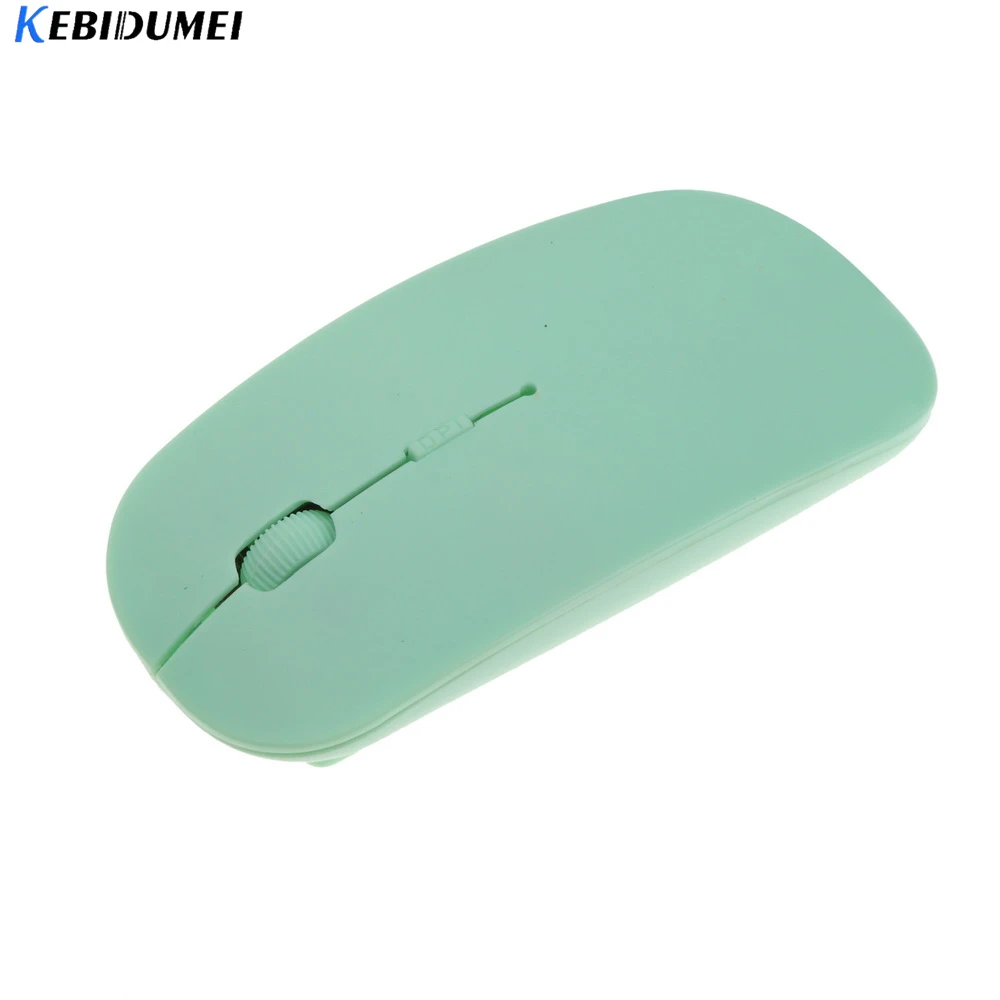 Ультратонкая Беспроводная оптическая игровая мышь kebidumei USB 2 4 ГГц|Мыши| |