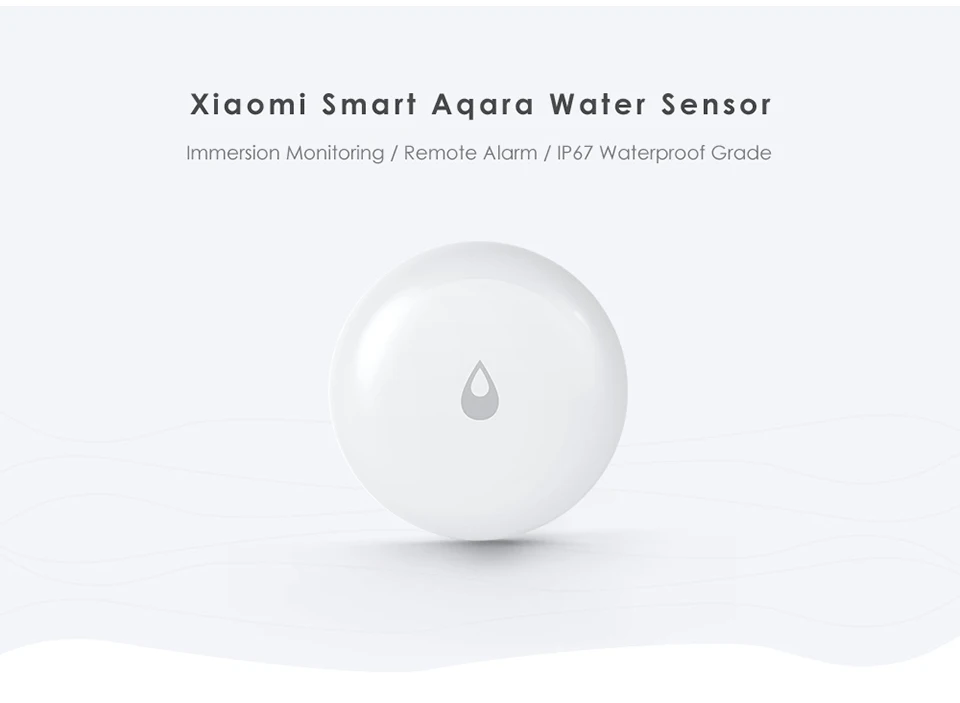 Xiaomi Mijia Aqara датчик погружения воды IP67 детектор утечки воды датчик воды домашний удаленный сигнал безопасности датчик замачивания