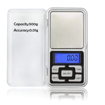 

mini pocket scale ultra thin digital scale portable high accuracy kitchen nutrition scale 0.01g-500g for food,jewelry,coffee,tea