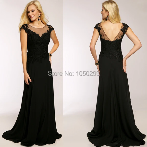 black dress for prom night