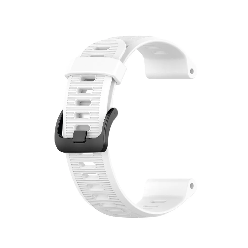 Silicone Band Replacement Wriststrap For Garmin Forerunner 945/935/fenix 5/plus New Arrived#20191016 - Цвет: White