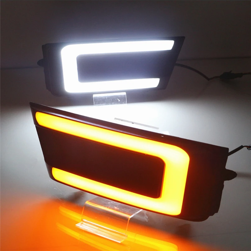 Car Flashing 2pcs For Skoda Octavia Rs A7 2016 2017 Led Drl Daytime