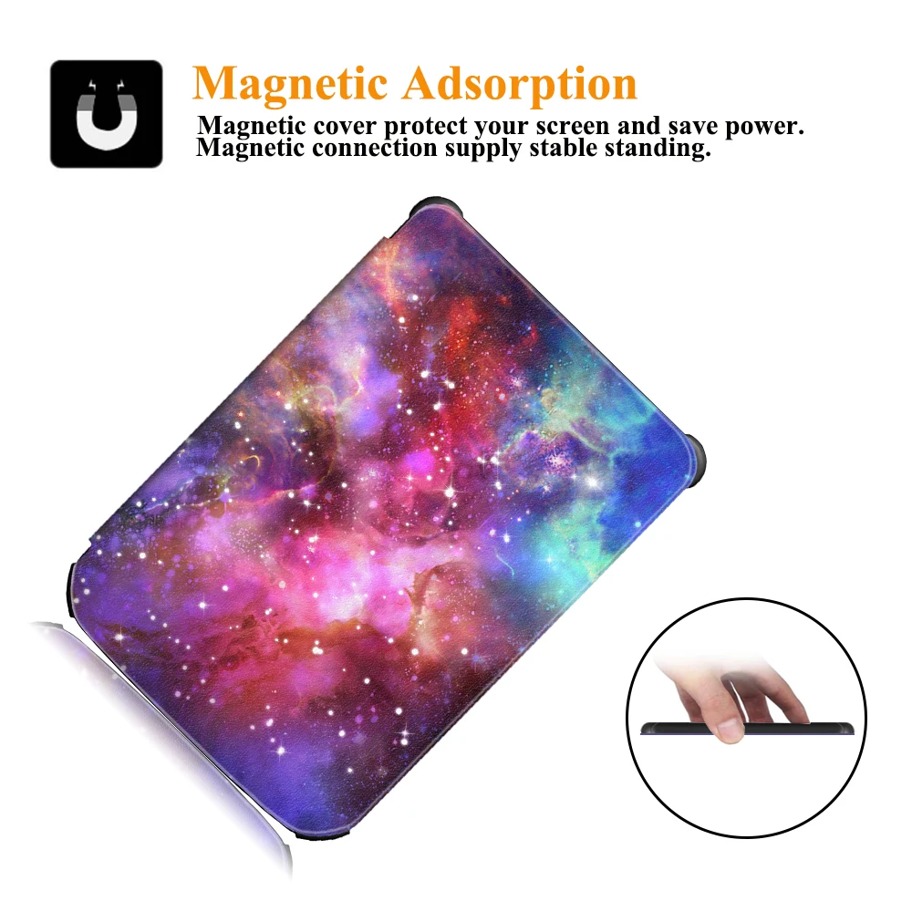 Магнитный чехол книжка Slimshell для Pocketbook 616 627 632 PocketBook Touch Lux 4 Basic 2 HD 3 чехол|Чехлы