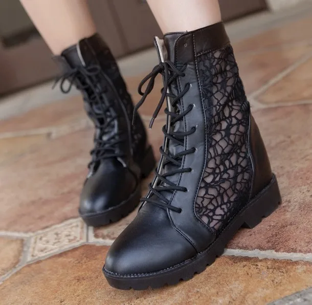 Attention!! Brand Women Motorcycle Boots Female Leather