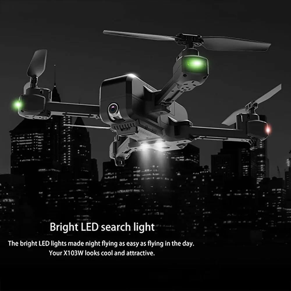 Оригинал MJX X103W RC Drone 2 4G складной gps 5G wifi FPV с 2K HD камерой Безголовый режим