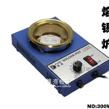300 Вт припоя кувшин оловяный, плавильных печах для плавления терморегуляция из нержавеющей стали 100 мм 200~ 450 по Цельсию