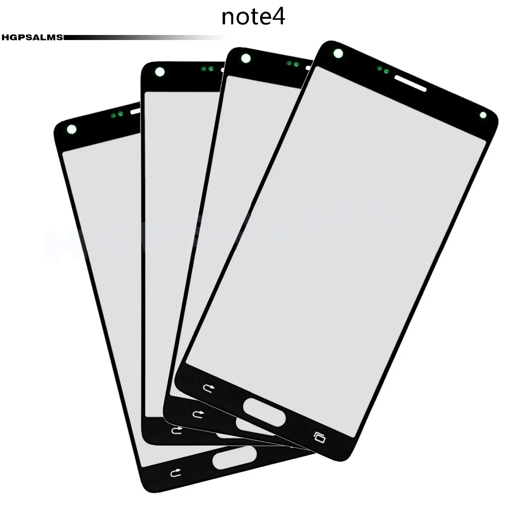 

For Samsung Galaxy note 4 N910 Front Screen Outer Glass Lens Touch Screen Outer Cover Panel Len