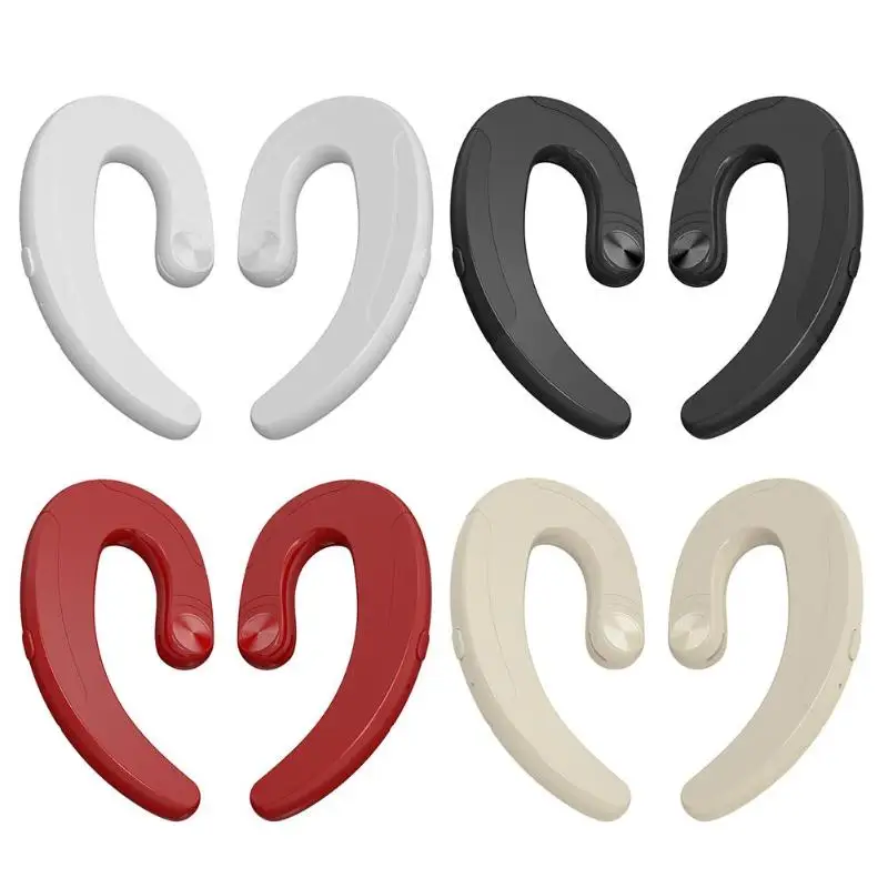 

ALLOYSEED 2pcs Wireless Q25TWS Bluetooth Bone Conduction Earphones Headset w/Mic Music Wireless Earphone Oordopjes fone de ouvid