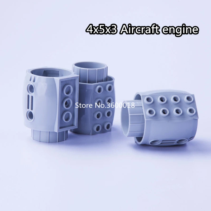 

2pcs/lot Decool Technic parts 4*5*3 Big engine Aircraft engine Compatible with legos 43121 MOC DIY blocks bricks parts set