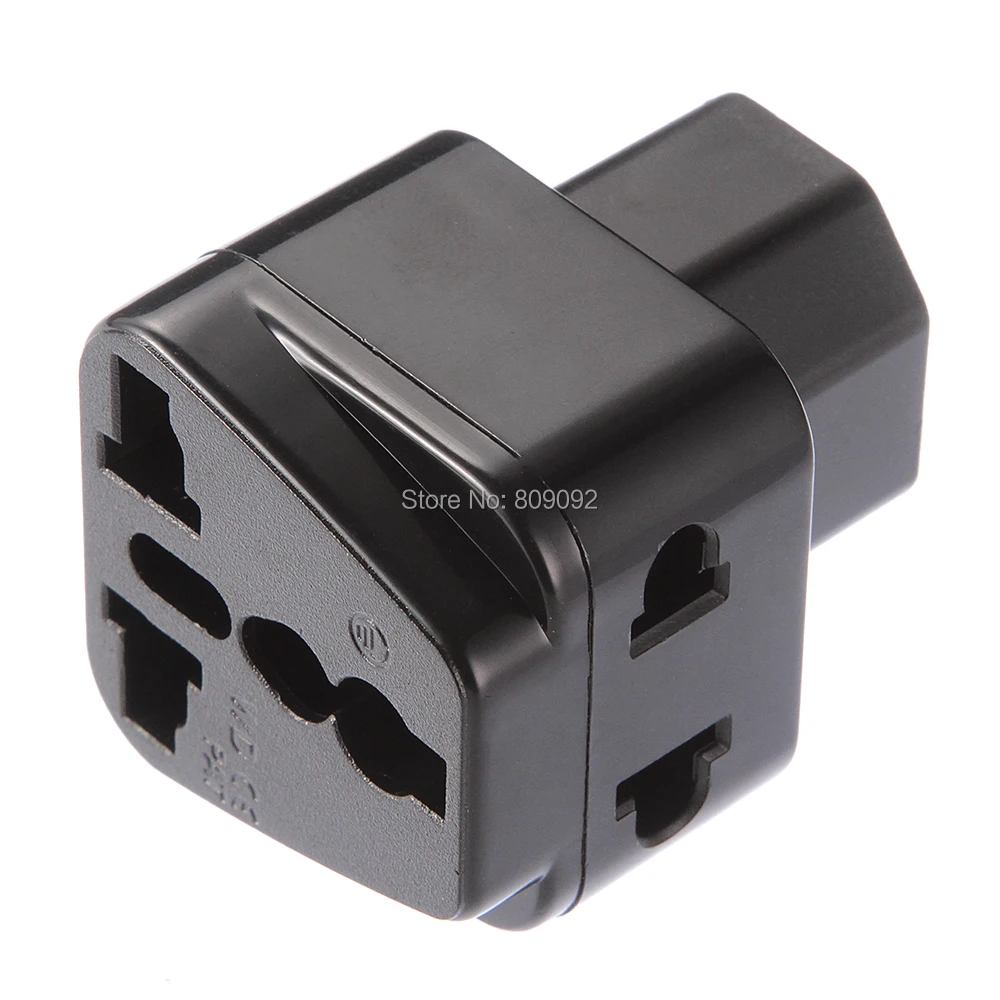Адаптер питания 2 в 1 IEC 320 C14 Male C13 Female PDU/UPS Универсальный переходник для женщин