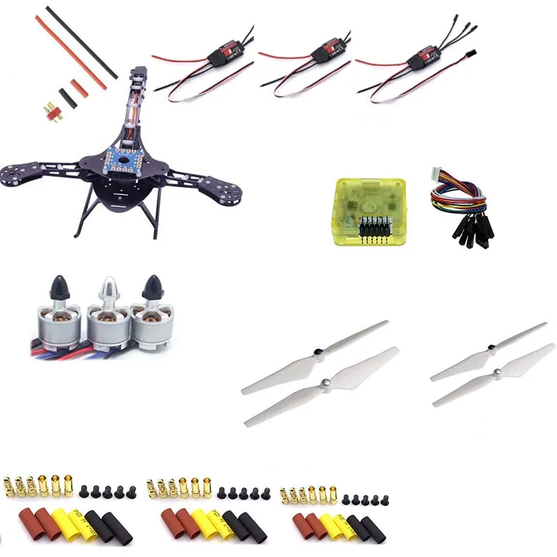 

Frame Y3 Quadcopter Frame Kit cc3d and 2212 920KV Hobbywing Skywalker 20A ESC 9045 prop ~ fpv drone kit drone quadrocopter