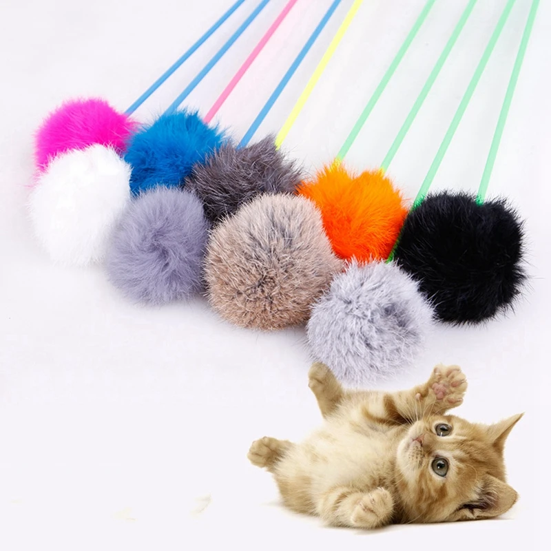 2PCS Pet Cat Toys Interactive Cheap Mini Funny Mice & Animal Playing