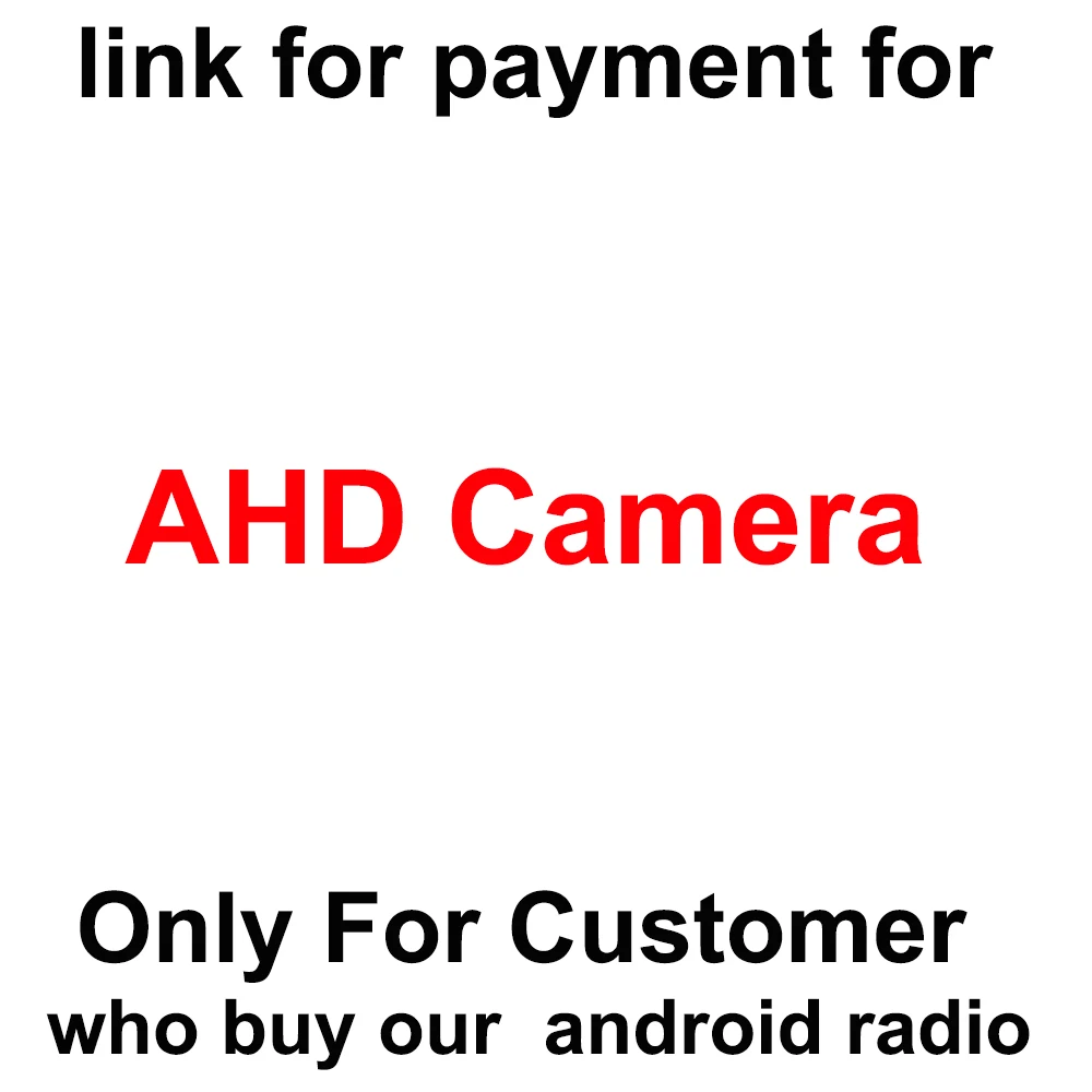 

Link for payment for AHD camera