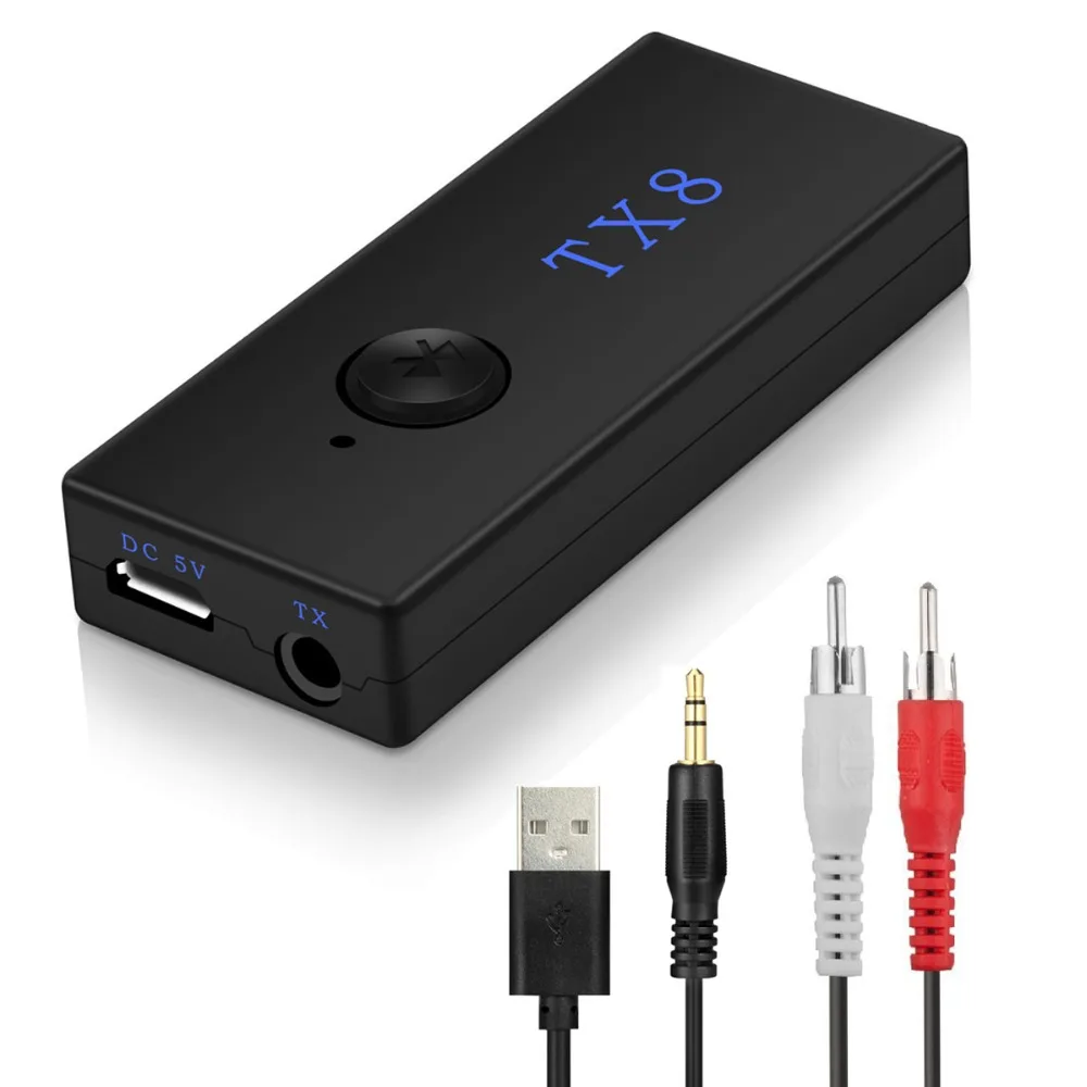 Bluetooth Transmitter Wireless Bluetooth Audio Transmitter Adapter RCA