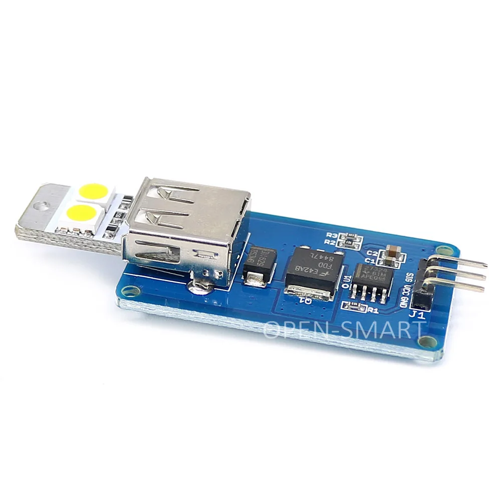 USB FAN Driver+LED 2