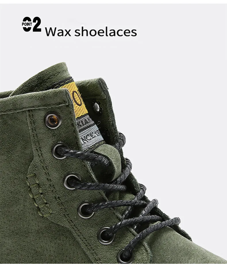 ZSAUAN/Новые мужские ботинки на шнуровке; зимние теплые рабочие защитные ботинки; уличные короткие ботильоны; botas hombre; мужская повседневная обувь