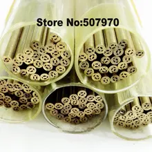 Ziyang Латунная Труба с несколькими отверстиями 2,5*400 мм для EDM буровой машины