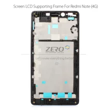 Для Xiaomi Redmi Note 4G LTE Оригинальная передняя рамка ЖК-экран Поддержка замена корпуса