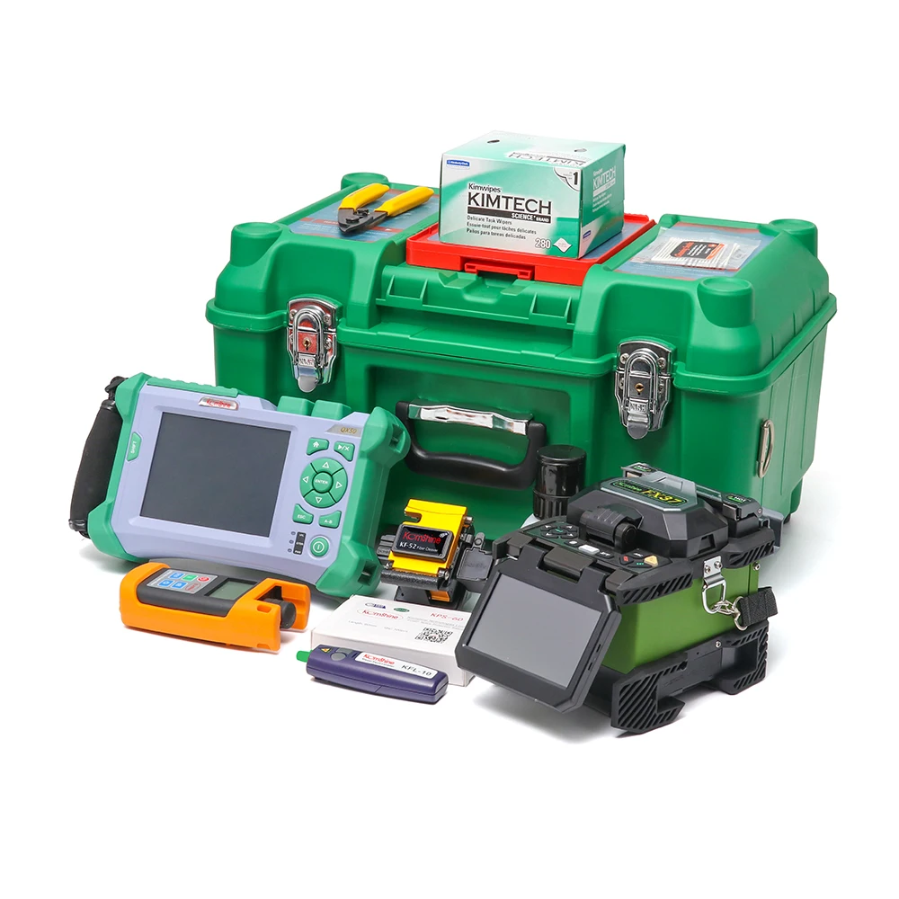 Ядро Выравнивание Fusion Splicer Komshine FX37 + SM OTDR тестер 1310/1550nm 32/30 дБ измеритель | Оптоволоконное оборудование -32952268750