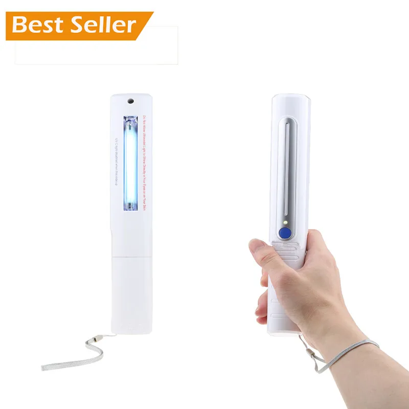 portable UVC sterilization stick disinfection rod personal care Traveling Sterilizer UV Sanitizer Light cold cathode UV lamp 2