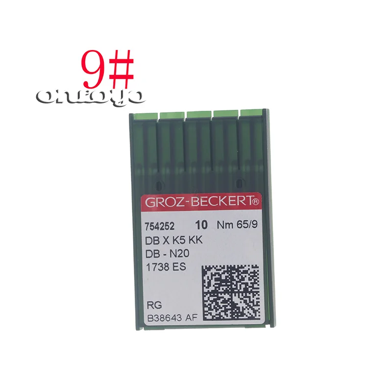 Подлинная Groz Beckert синель Вышивка Иглы DBXK5 KK DB N20 нм 75/11 для Tajima Barudan китайские