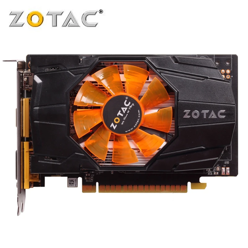 Видеокарта ZOTAC GeForce GTX 650 1 ГБ бит GDDR5 графические карты для nVIDIA GTX650 интернет выпуска