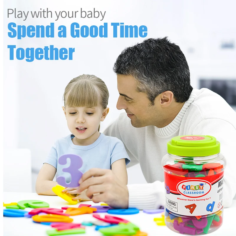 

Puzzle Alphabet Letter Baby Toys Educational Kid Learning Toys Magnetic 80PCS Maths Number Fridge Best Gift For Children