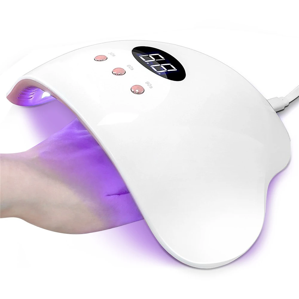 

UV LED Nail Gel Curing Light 24W UV Nail Dryer Lamp for Nails UV LED Gel Polish Varnish Art Tools Nail Dryer Gel Polish