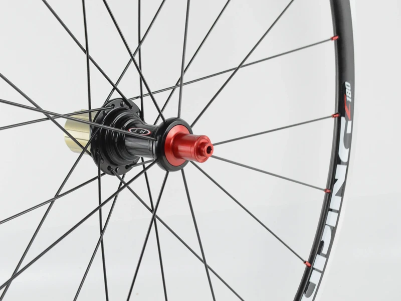 Clearance RT 700C Road Bike Wheel Double Layer Aluminum Alloy Rim 100/130mm Bicycle Wheel 20/24 Hole 5 Pcs Bearing Bike Wheels Ultra Light 9