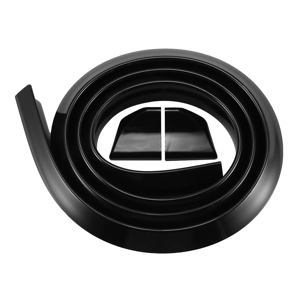 ALLOMN 1.5M Car Styling 5D Carbon Fiber Spoilers Styling DIY Refit