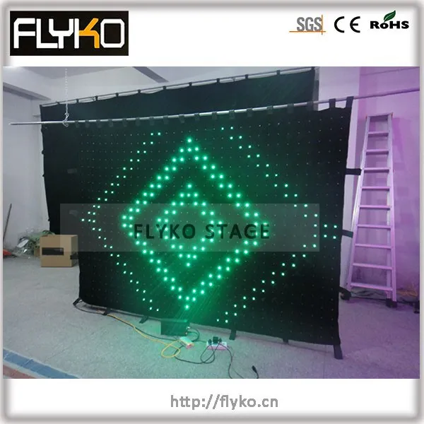 p9 2x3m led video curtai 4