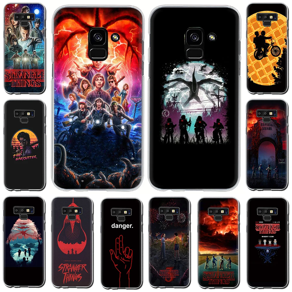 

Stranger Things Hard phone Case for Samsung A6 A7 A8 Plus A9 10s 20s 30s 40s 50s 60 70 Note 8 9 10