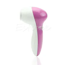 U119 Free Shipping New 6In1 Smoothing Body Face Skin Care Facial Beauty Massager Cleansing Cleaner