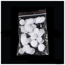 Filtres en coton jetables 12mm, 100 pièces/paquet, outil de soins du visage et dispositif d'élimination des points noirs