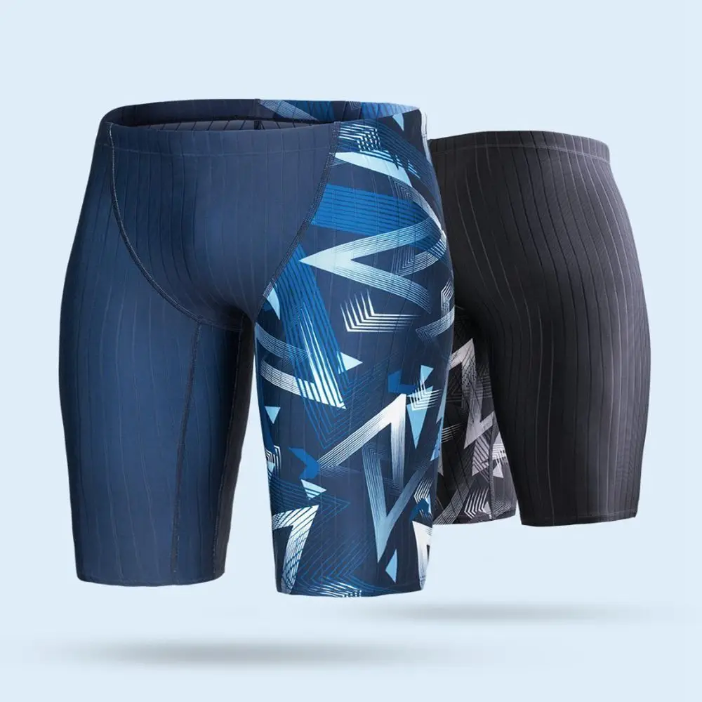 

Vector Swimwear Men Sexy Shark Skin Lycra Jammer Fiber Professional Boxer Male Swiming QuickDrying Trunk Training Race Swimsuit